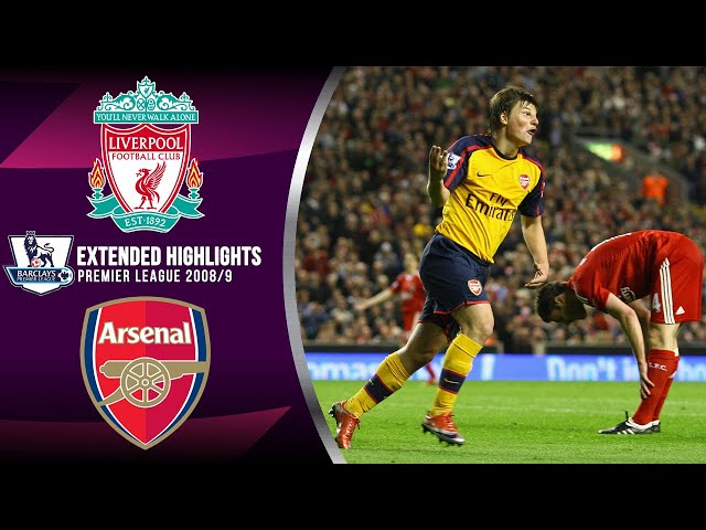 LIVERPOOL VS ARSENAL | AN EPIC 8 GOAL THRILLER AT ANFIELD | 2008/9