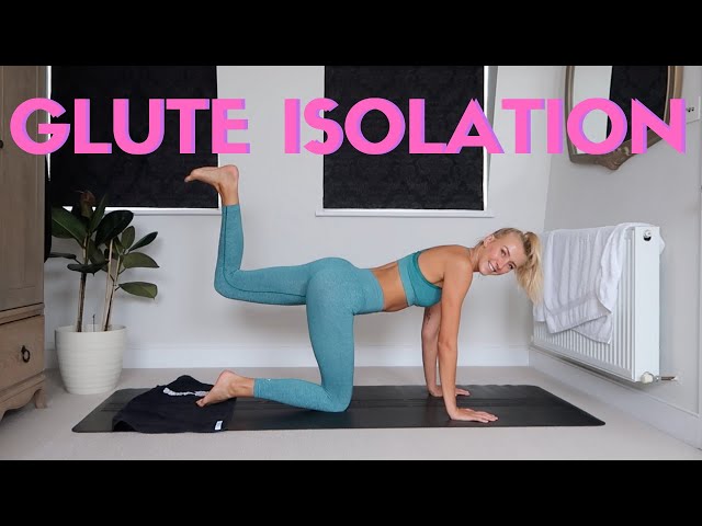 15 Minute Glute Isolation Workout // No Equipment Booty, Glutes & Hamstrings!