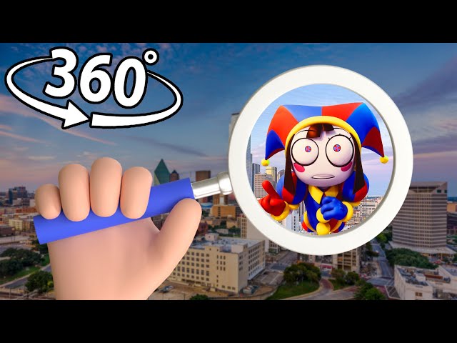 360 VR FINDING CHALLENGE | FIND POMNI THE AMAZING DIGITAL CIRCUS