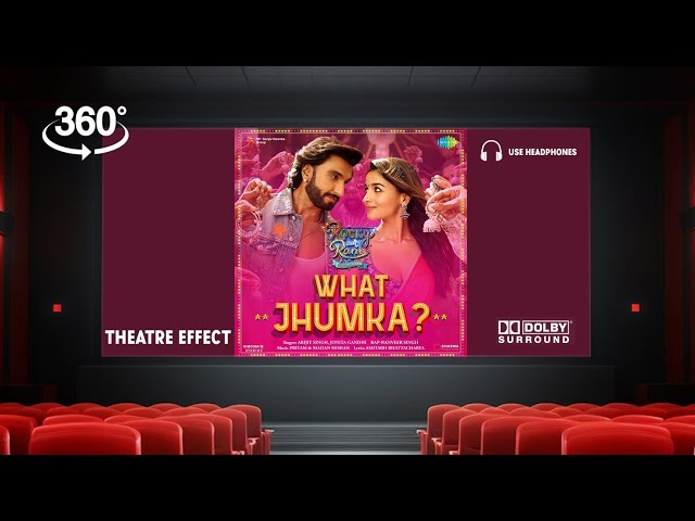 What Jhumka? Song  | Rocky Aur Rani Kii Prem Kahaani | Ranveer, Alia, Arijit | Dolby Atmos Theatre