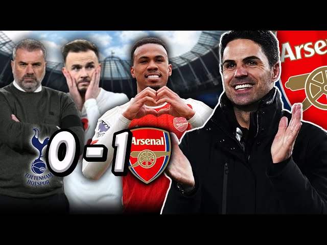 Arteta masterclass in the North London Derby | SPURS 0-1 ARSENAL REACTION