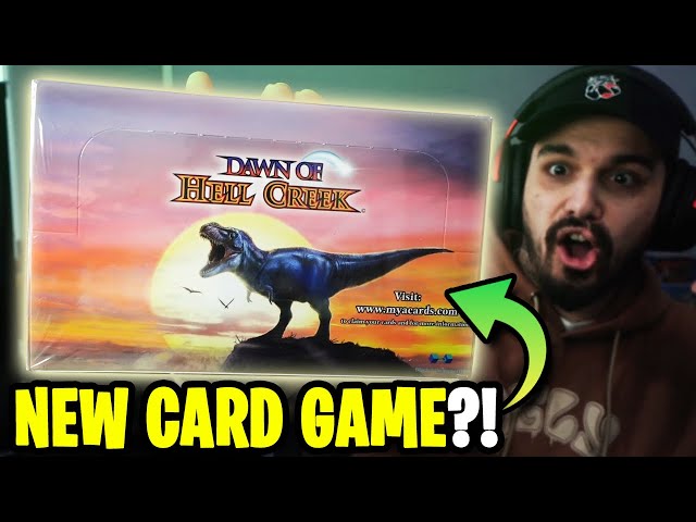 REVIEWING A NEW PREHISTORIC TCG! MYA Cards Debut Series Unboxing