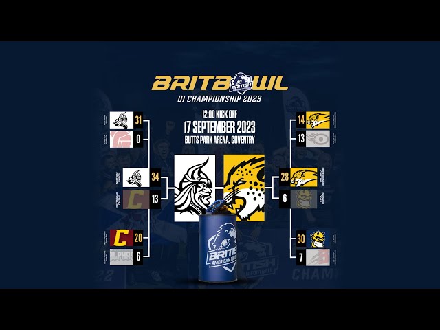 BRITBOWL 2023 | DIVISION 1 CHAMPIONSHIP | NORTHUMBERLAND VIKINGS vs HERTFORDSHIRE CHEETAHS