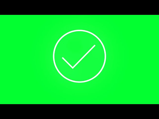 check or tick Animation