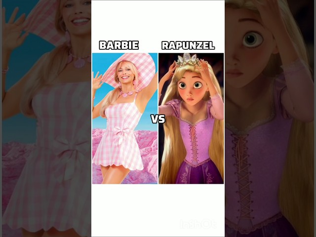 Barbie vs Rapunzel