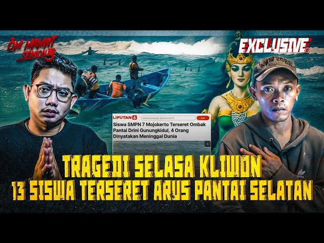 WASPADA RIP CURRENT! NETIZEN KAITKAN DNG NYI RORO KIDUL? AKSI NELAYAN EVAKUASI PANTAI DRINI #OMMAMAT