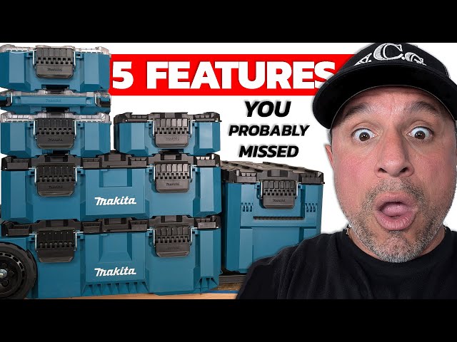 New Makita Toolboxes 5 AMAZING Features YOU May Have MISSED!