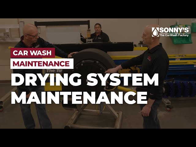 PECO Drying System Maintenance | Car Wash Maintenance