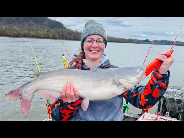 Ohio River Blue Cat Fishing!!!