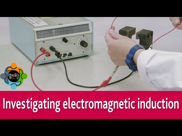 Investigating electromagnetic induction - An Experiment