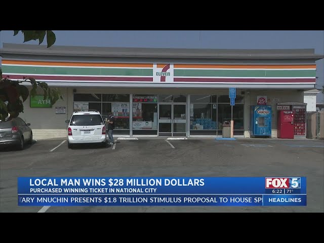 Local Man Wins $28 Million From Lotto Ticket