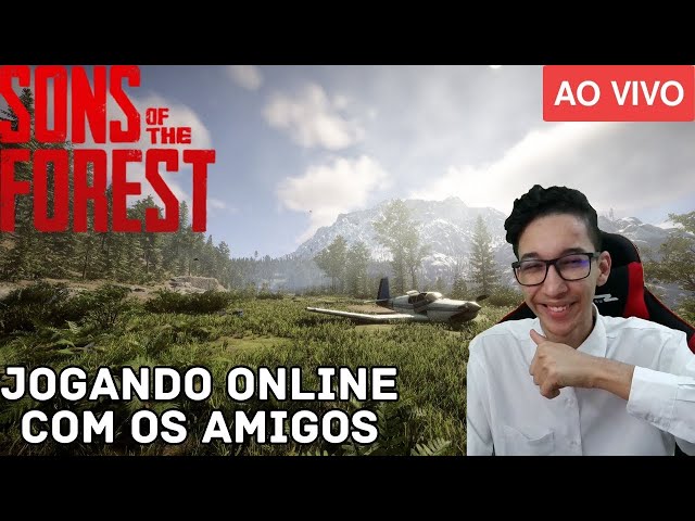 🔴JOGANDO SONS OF THE FOREST COM OS AMIGOS AO VIVO🔴digite ❗️pix ❗️setup #rumoa2k