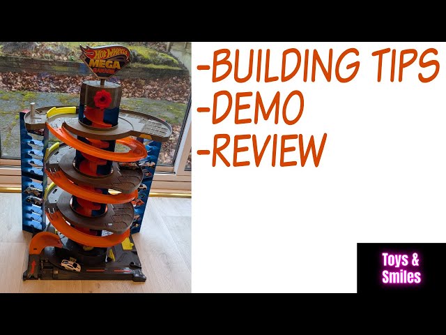 Hot Wheels City Mega Garage Playset Building Tips and Demo