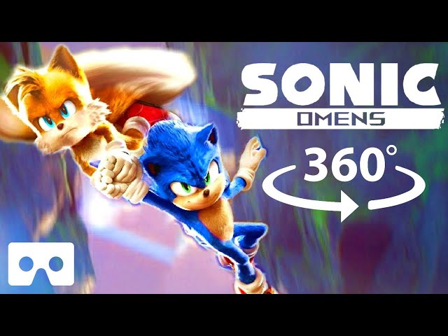 360° Sonic Game Movie in VR ｜ Sonic Omens Episode 1 injected