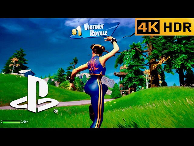 FORTNITE CHUN LI GAMEPLAY RELOAD PS5 4K HDR