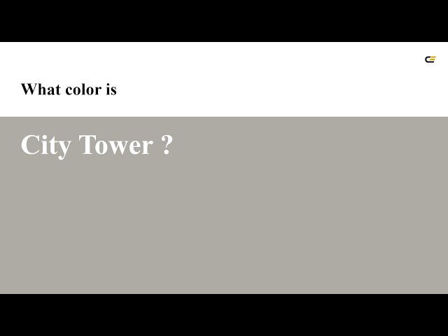 City Tower color #aeaba5 hex color - Brown color - Cool color aeaba5