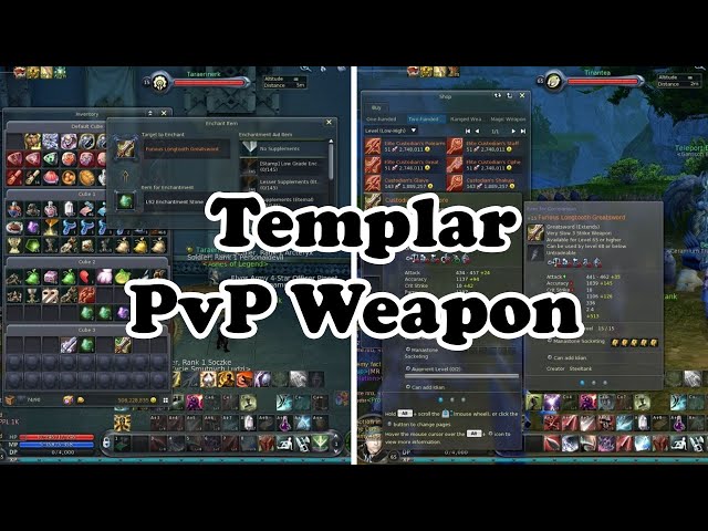 Enchant Eternal Weapon | Combine PvP Abyss Weapon, Socket Manastones