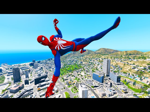 GTA 5 Epic Ragdoll GREEN SPIDERMAN VS RED MINIONVS GREEN HULK (Euphoria Physics & Funny Fails)