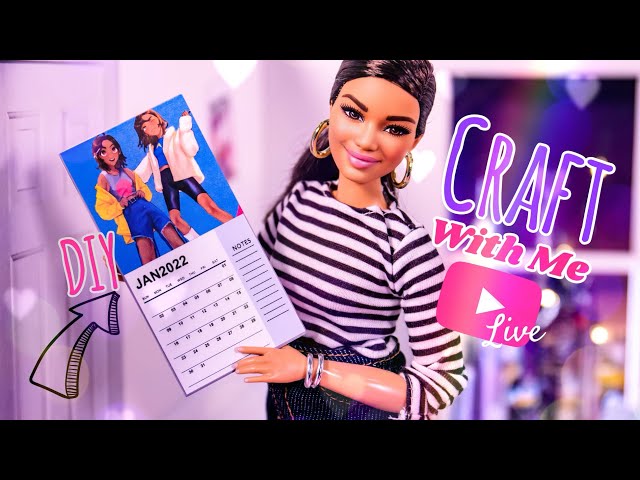 YouTube LIVE with Toya & Bella  | Craft with me : DIY Mini Calendar 2022 | PLUS Q&A Happy New Year