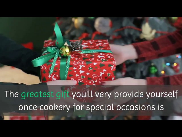 cooking for special occasions