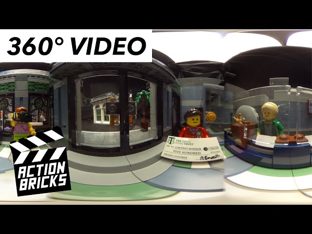 360° Tour of LEGO Creator Brick Bank 10251 By Action Bricks