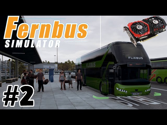 Neoplan SKYLINER // Fernbus Simulator // Low-end PC Gameplay