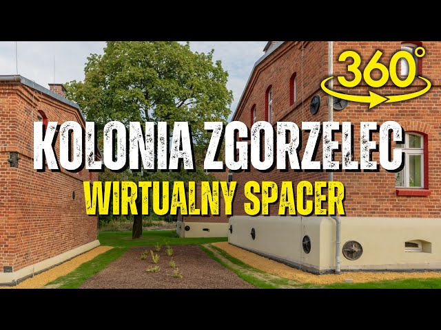 Wirtualny spacer 360° | Kolonia Zgorzelec w Bytomiu | VR / 4K