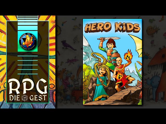 HERO KIDS: What Makes This Fantasy RPG Perfect for Children Ages 4 to 10?