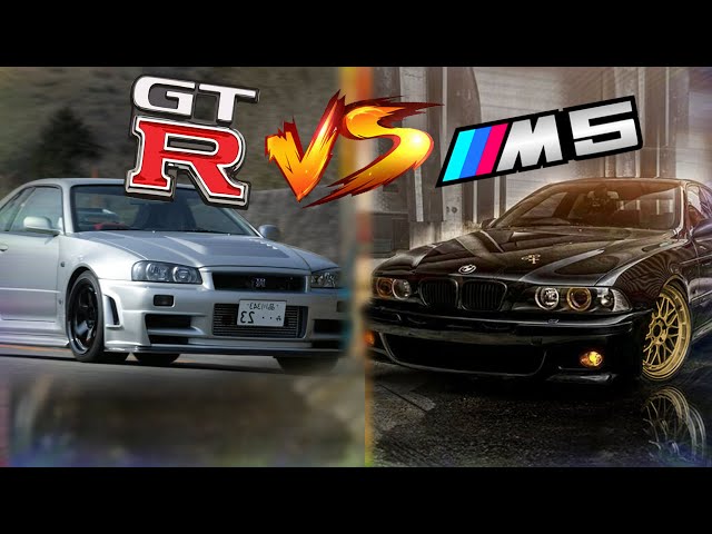 The battle of beasts: M5 vs GT-R | Assetto Corsa