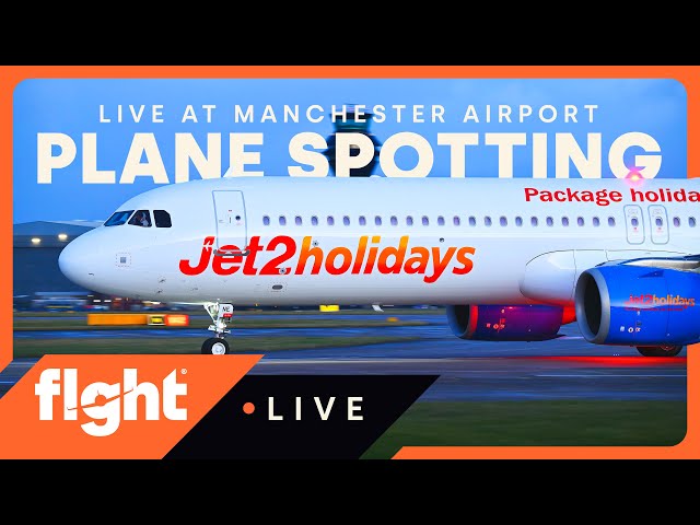 ♦️ LIVE Manchester Airport Plane Spotting - 30/01/25