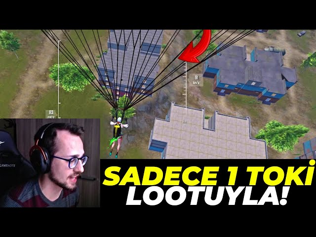 SADECE 1 TOKİ LOOTUYLA WIN ALMAK ? PUBG MOBILE