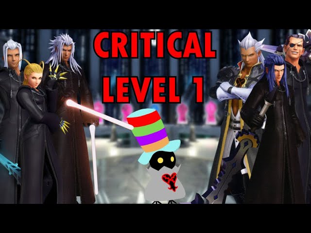 Beating Every Data Fight in KH3 on Level 1 (for the first time)