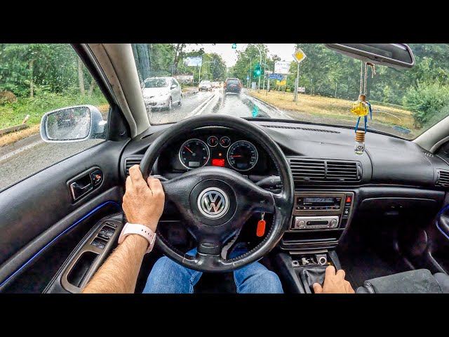 2002 Volkswagen Passat B5 4X4 [1.9 TDI SYNCRO 130HP] |0-100| POV Test Drive #1295 Joe Black