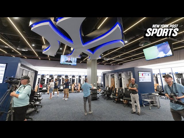 Tour of Yankees newly renovated spring training facilities