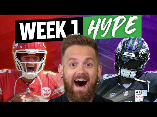 Week 1 Hype + TNF Breakdown, Starts/Sits | Fantasy Football 2024 - Ep. 1626