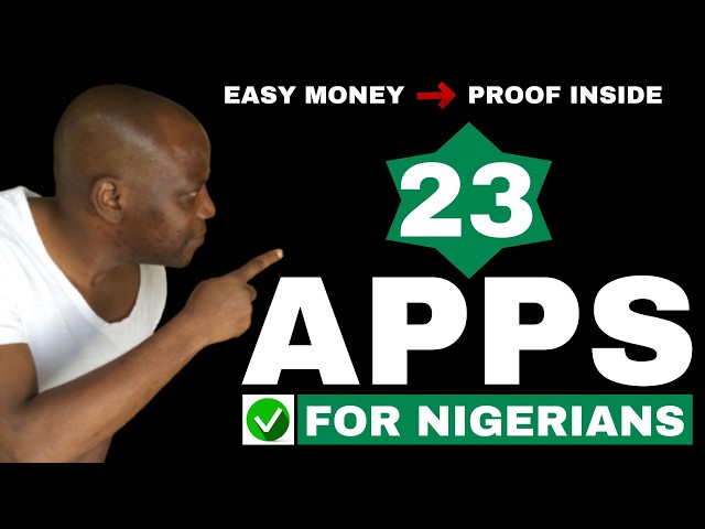 23 Easy Money Apps Paying Nigerians [Proof Inside]