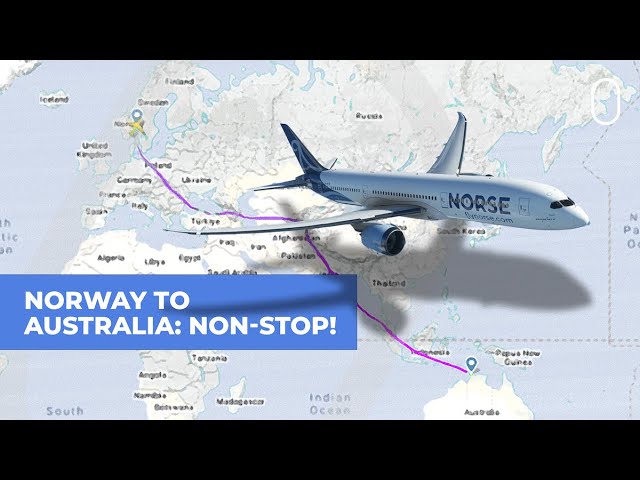 Norse Atlantic Airways Makes 1st Nonstop Norway-Australia Flight On Boeing 787