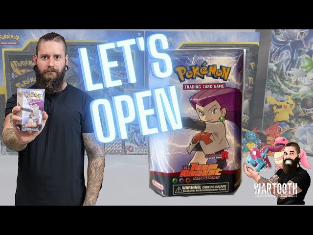 Let's Open Pokemon! EX Team Rocket Returns Jessie Theme Deck!