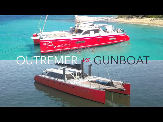 Gunboat vs Outremer Catamaran Battle!