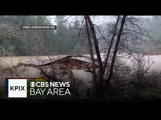 Atmospheric river triggers mudslides, flooding in the North Bay