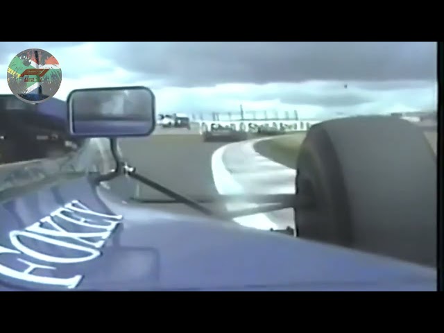 F1 Classic Sounds Martin Brundle and Olivier Panis Ligier Mugen Honda V10 Onboard France 1995