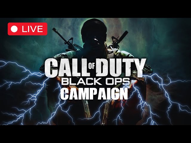 BLACK OPS CAMPAIGN - HARDEST DIFFICULTY ( VERTICAL STREAM ) !!!