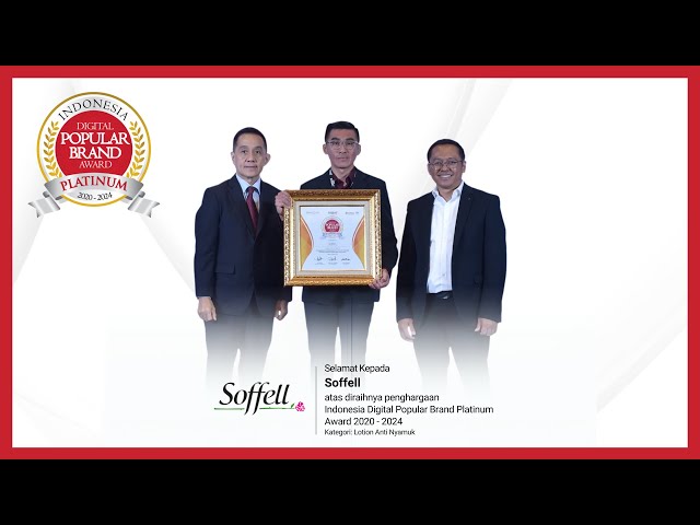 Soffell Raih Penghargaan Indonesia Digital Popular Brand Platinum Award 2020–2024