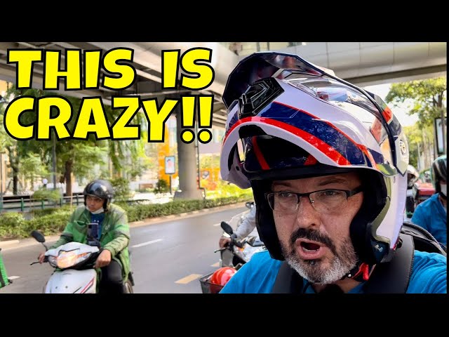 My FIRST Time Riding A Motorbike in BANGKOK - I Survived!