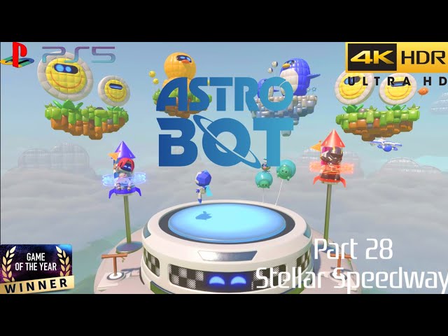 ASTRO BOT: Part 28: Stellar Speedway (PS5) (4KHDR)