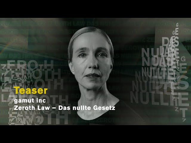 gamut inc: ZEROTH LAW – DAS NULLTE GESETZ (Teaser)