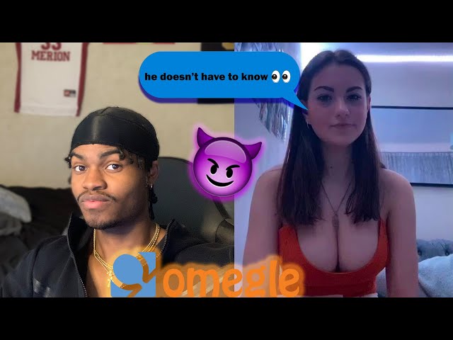 SHE HAD A BOYFRIEND AND DID THIS... 👀 (OMEGLE RIZZ)