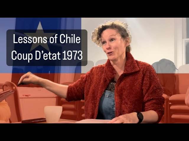 Lessons of Chile Coup D’etat 1973 - Hannah Sell speaking at the Surrey Socialist Party 20/09/2023