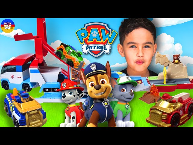 Littlehenleycool plays with Paw Patrol in their Paw Patroller Playset