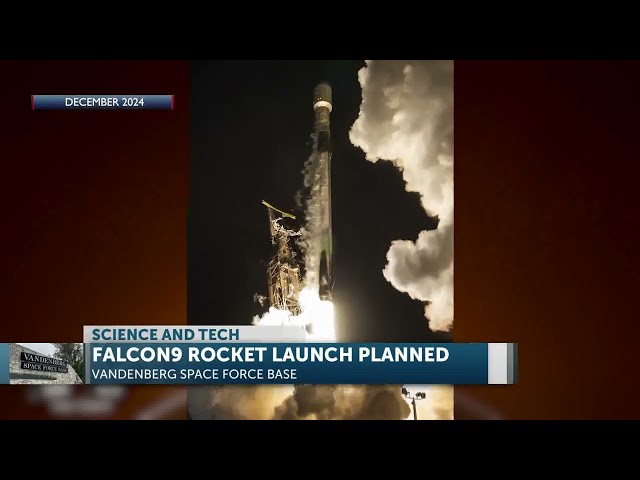 Space X planning Falcon 9 rocket launch Saturday morning